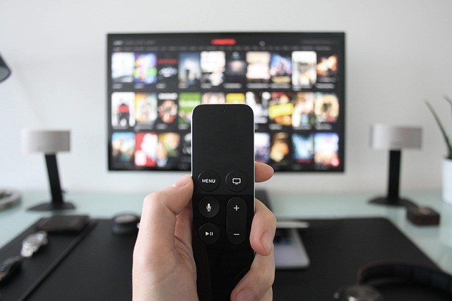 A close-up of a remote pointing towards a tv. Learn how an anxiety counselor can help you shift focus from anxiety. Learn more about anxiety counseling in Tigard, OR, and other services.