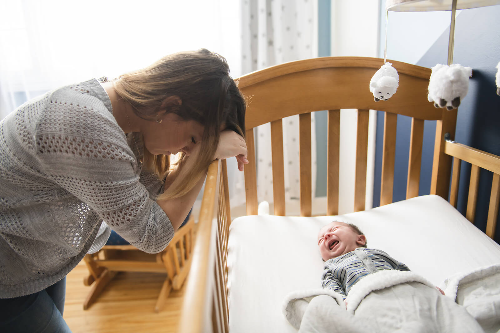 A tired mother rests her head on her crying baby's crib. Learn how postpartum counseling in Tigard, OR can offer support by searching for postpartum depression help in Tigard, OR. Search for counseling for postpartum Tigard, OR today for more info. A tired mother rests her head on her crying baby's crib. Learn how postpartum counseling in Tigard, OR can offer support by searching for postpartum depression help in Tigard, OR. Search for counseling for postpartum Tigard, OR today for more info.