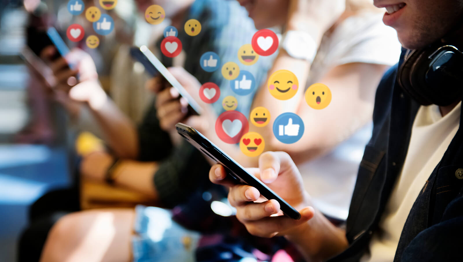 likes and emojis | codependency therapist in tigard, or | codependency therapy | therapy in tigard, or | 97223 | 97224 | 97281 A close up of emojis, thumbs up, and heart notifications floating above the phones of people typing on screens. Contact a codependency therapist in Tigard, OR to learn more about how online therapy for codependency can help you overcome social media obsessions. Search for therapy in Tigard, OR today for more info.