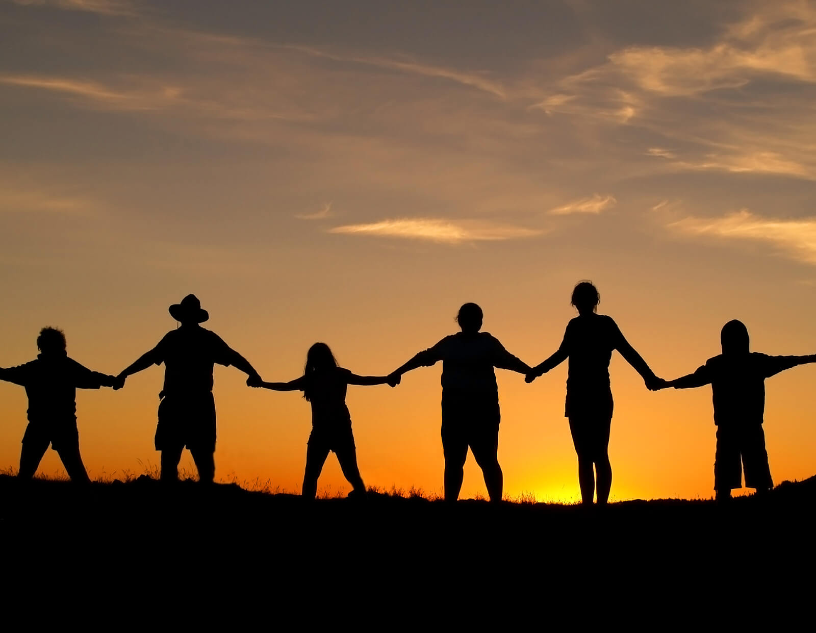 silhouettes holding hands | anxiety therapist in tigard, or | anxiety counselor tigard | therapist tigard | 97223 | 97224 | 97281 A line of silhouettes stand on a hill while hold hands against the setting sun. This could represent connecting with others that share the same concerns around international challenges. Search for how an anxiety counselor Tigard can offer support via anxiety treatment in Tigard, OR and other services. Search for therapy in Tigard, OR today for support.